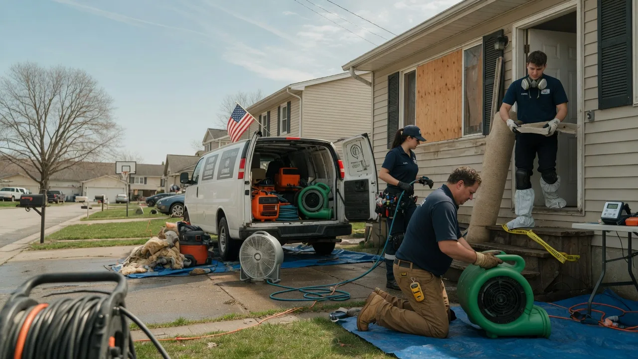Water Damage Restoration in Boissevain, VA near me